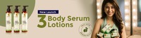 New Launch : "3" Pilgrims Body Serum Lotion 