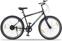 Urban Terrain Maza 26” Blue City Lite Bike with Free Cycling Event & Ride Tracking App by Cultsport (18 Inch Frame, Ideal for Unisex)