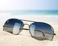 Beardo DON Aviators-Midnight Blue UV-Pro Sunglasses at ₹1499