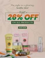 Flat 26% off on All Products of Lotus Organics