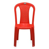 Nilkamal CHR4002 Plastic Mid Back with Arm Chair Set of 4