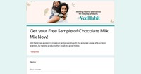SAMPLE- FREE CHOCOLATE MILK MIX
