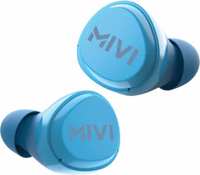 Mivi DuoPods M20 True Wireless Bluetooth Headset  (Blue, True Wireless)