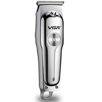 VGR V-071 Cordless Professional Hair Clipper With 3 Guide Combs (Silver) Standard, 1 Count