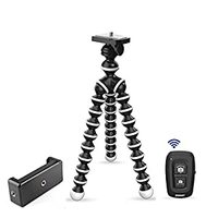 Tygot Gorilla Tripod/Mini (13 Inch) Tripod for Mobile Phone with Phone Mount & Remote