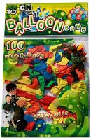 Popo Toys Holi Mini Blaster Gun Pichkari- Sky Blue, with 100 Free Balloons