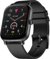 Noise Icon Buzz Bluetooth Calling with AI Voice Assistance Smartwatch  (Black Strap, Regular)