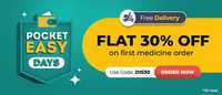  Pharmeasy : Flat 30% Off On Allopathic Medicines + Extra Rs150 On Au Bank Cards {User Specific}
