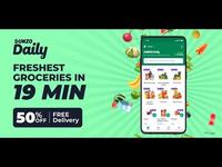 Dunzo Daily - 20% off upto ₹100 using RuPay Credit Card