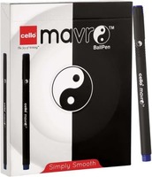 [Min 2 Qty] Cello Aspro Mavro Ball Pen  (Pack of 20, Blue)