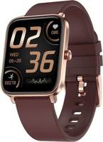 Fire-Boltt Ninja Pro Max Smartwatch  (Rose Gold Strap, Free Size)