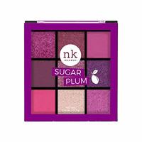 Nicka K Nine Color Eyeshadow Palette - Sugar Plum, Multicolor, 11 g