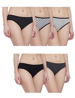 Max Women Hipster pack of 5,  L size