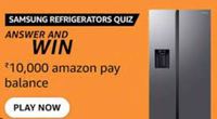 Amazon Samsung Refrigerators Quiz Answers : Win Rs.10000