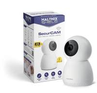 Lowest - HALONIX SecurCAM Wi Fi, 3K PRO 3MP HD,Pan/Tilt, Night vision, Intruder alert Security Camera (128 GB)