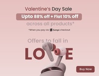 Boult Valentine Day Sale - Up to 88% Off + Flat 10% Off on All Products