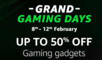 Amazon Grand Gaming Days [8-12 Feb] -  Upto 50% Off On Gaming Gadgets 