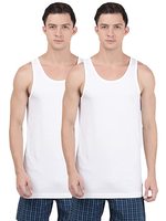 Jockey Men's Round Neck Sleeveless Cotton Vest