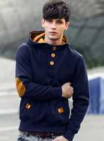 Full Sleeve Color Block Men Sweatshirt