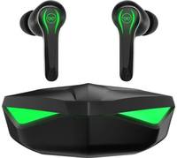 Wings Phantom earbuds with 50ms Low Latency Game mode Bluetooth Headset  (Black, True Wireless)