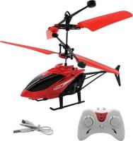 NHR Infrared Induction Helicopter Hand Sensor Aircraft USB Charger 2 in 1 Flying Helicopter with Remote Control