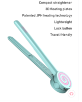 WAHL Blue WCHS6-1624 Lollipop Mini Straightener & Curler