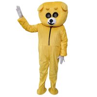 Yellow Funny and Cute Teddy Bear Professional Mascot for birthday parties / other party / event / fancy dress / costume