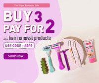 Sirona - Buy 3 & Pay for 2 On Hair Removal Category