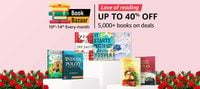 Book Bazaar (10th- 14th Feb): Upto 40% off on Top Books + coupons