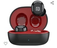 [ Few Left ] Portronics Harmonics Twins S3 Smart TWS Bluetooth 5.2 Earbuds with 20 Hrs Playtime, 8 MM Drivers, Lightweight Earbuds(Red)