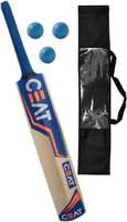 CEAT NEW TANNIS POPULER WILLOW CRICKET BAT COMBO & JUMPER BALL COMBO PACK OF (BAT+3JUMPER BALL+2BAT COVER) Cricket Kit