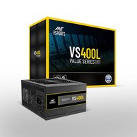 Ant Esports VS400L 400 Watt Non-Modular Continuous Power Gaming Power Supply/PSU for PC