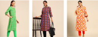 Flat 80% off on Kurta sets starting @ Rs.339  {Under Rs.600}