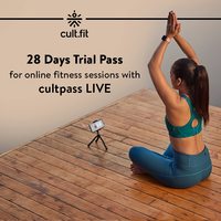 CureFit 28 Days Pack for Online Fitness Sessions with cure.fit Live (First time User Only)