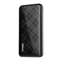 Conekt Zeal Proton 10000 mAh Fast Charging Power Bank (1 Micro USB Type B, 1 Type C & 2 Type A Ports, ABS Casing, LED Charging Indicator, Black)