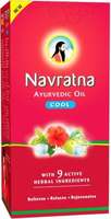 Navratna  Ayurvedic Cool Hair Oil with 9 Herbs 600 ml 
Relieves  Headache  Fatigue
