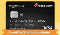 Amazon Pay ICICI Bank Credit Card: Welcome Offer rewards worth INR 2000/1700 for Prime/Non-Prime (Till 28th Feb)