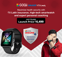 Sale Live | GOQii Smart Vital Max Smartwatch 