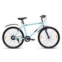 XCi Epic 26T Single Speed Hybrid Bike - Aqua Blue
