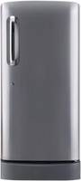 (Prepaid and Bank offer) LG 185 L Direct Cool Single Door 5 Star Refrigerator with Base Drawer  (Shiny Steel, GL-D201APZU)