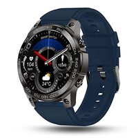 Pebble Cosmos Endure 1.46" AMOLED Always-On Display Bluetooth Calling IP68 Waterproof Smartwatch 466*466 ( Glacier Blue )