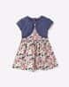 Ajio - KG FRENDZ Novelty Print Fit & Flare Dress Starts From Rs.150