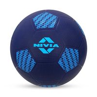 Nivia Home Play Football/PVC Material/Football Under 12 Years/Size - 3 (Blue)