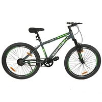Urban Terrain Zion 26” Green Mountain Bike with Free Cycling Event & Ride Tracking App by Cultsport (18 Inch Frame, Ideal for Unisex)