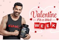 GNC Valentine Fit n Well Week - Flat 40% OFF On Proteins & Wellness