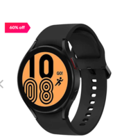 Samsung Galaxy Watch 4 LTE (Compatible with Android only) (4.4 cm, Black)  