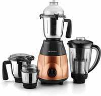 Sansui Colossus ProHome 1000 W Juicer Mixer Grinder (4 Jars, Copper) + exchange offer 