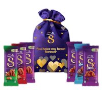 Cadbury Silk Valentines Potli Gift Pack, 343 g