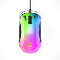  Archer Tech Lab Recurve 400 Transparent Wired Gaming Mouse