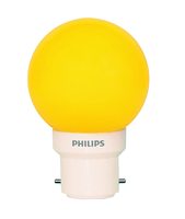 PHILIPS Deco Mini 0.5 Watts B22D Base LED Bulb (Yellow)
